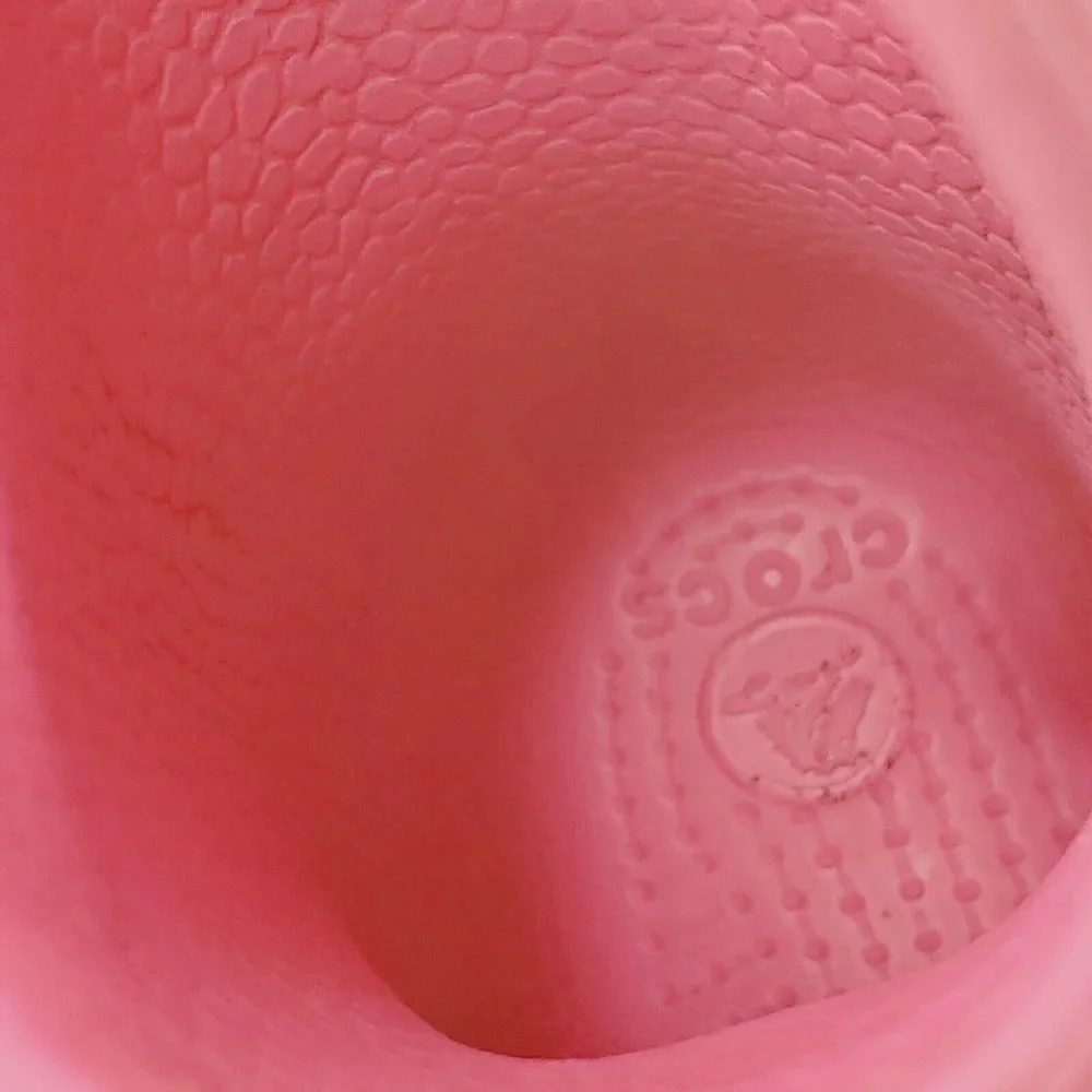 Crocs Little Girls 6 Handle It Rain Boots Pink